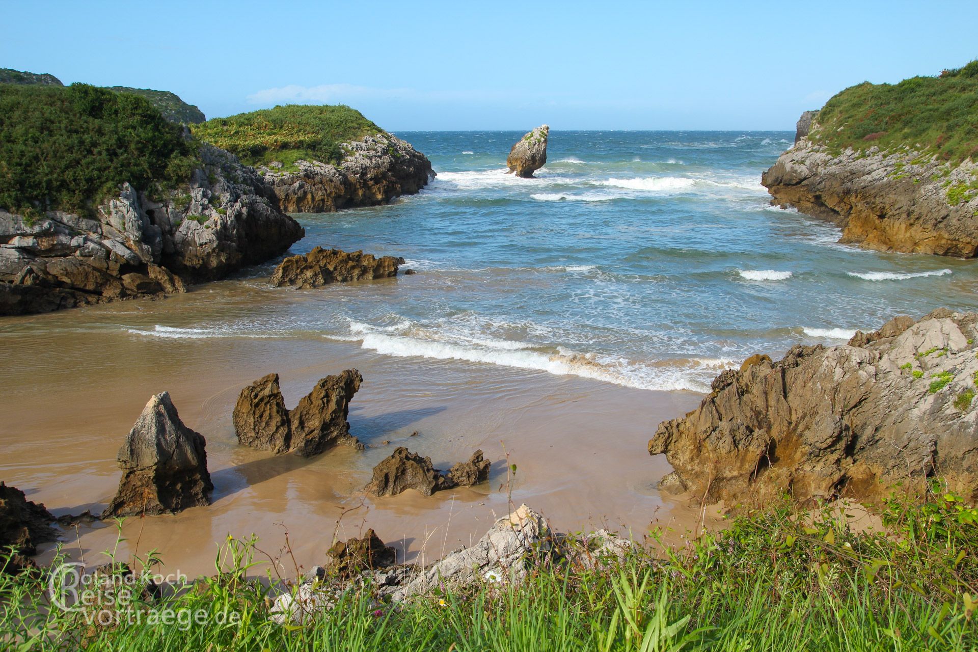 Spanien - Asturien - Badebucht bei Llanes